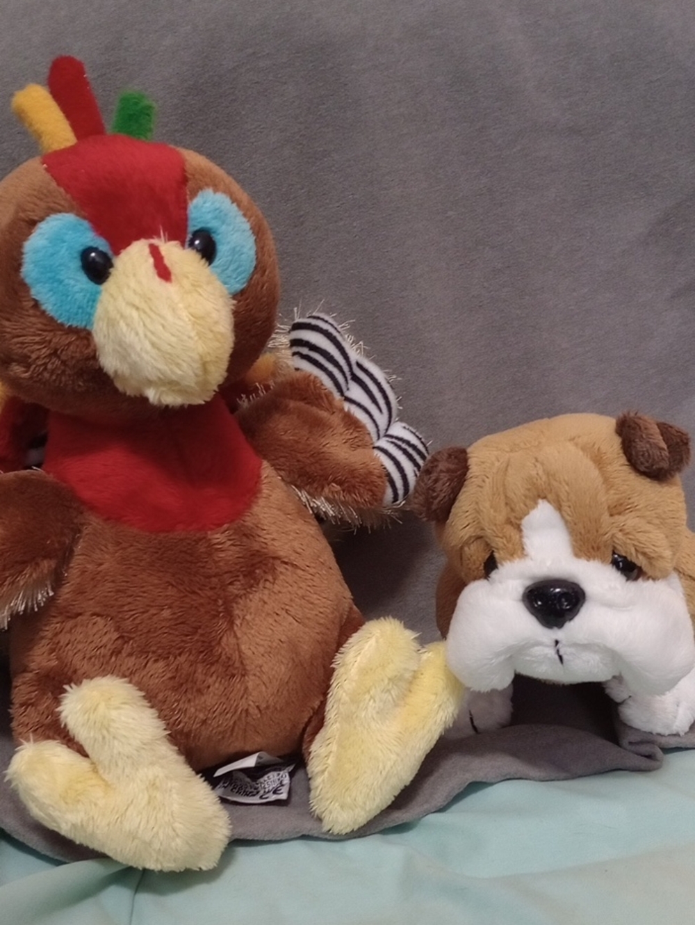 Webkinz Plushes Turkey Or Bulldog
